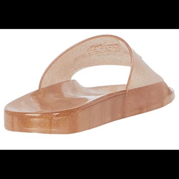 NEW COACH Ulyssa Slide Waterproof Sport Slides, In Dark Gold- Size 6 or 8 - Picture 8 of 13